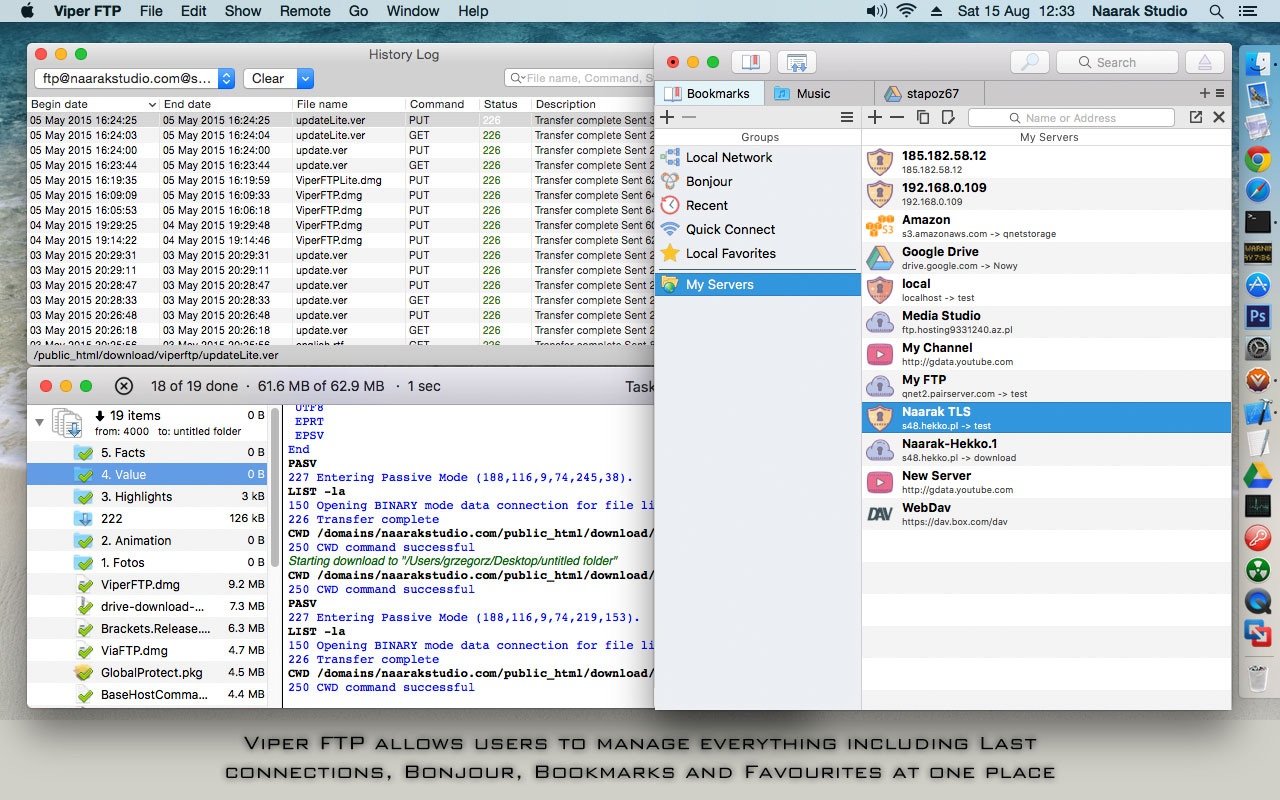Viper FTP screenshot 4